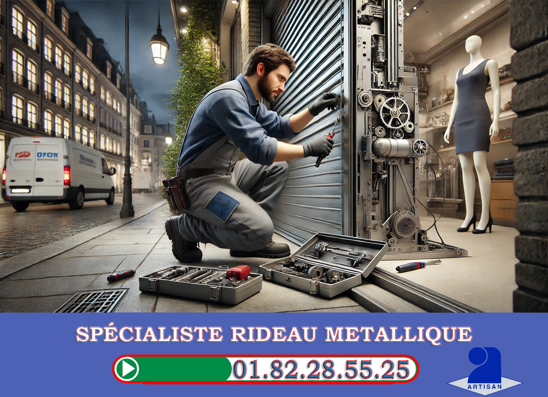 Depannage Rideau Metallique Fresnes 94260